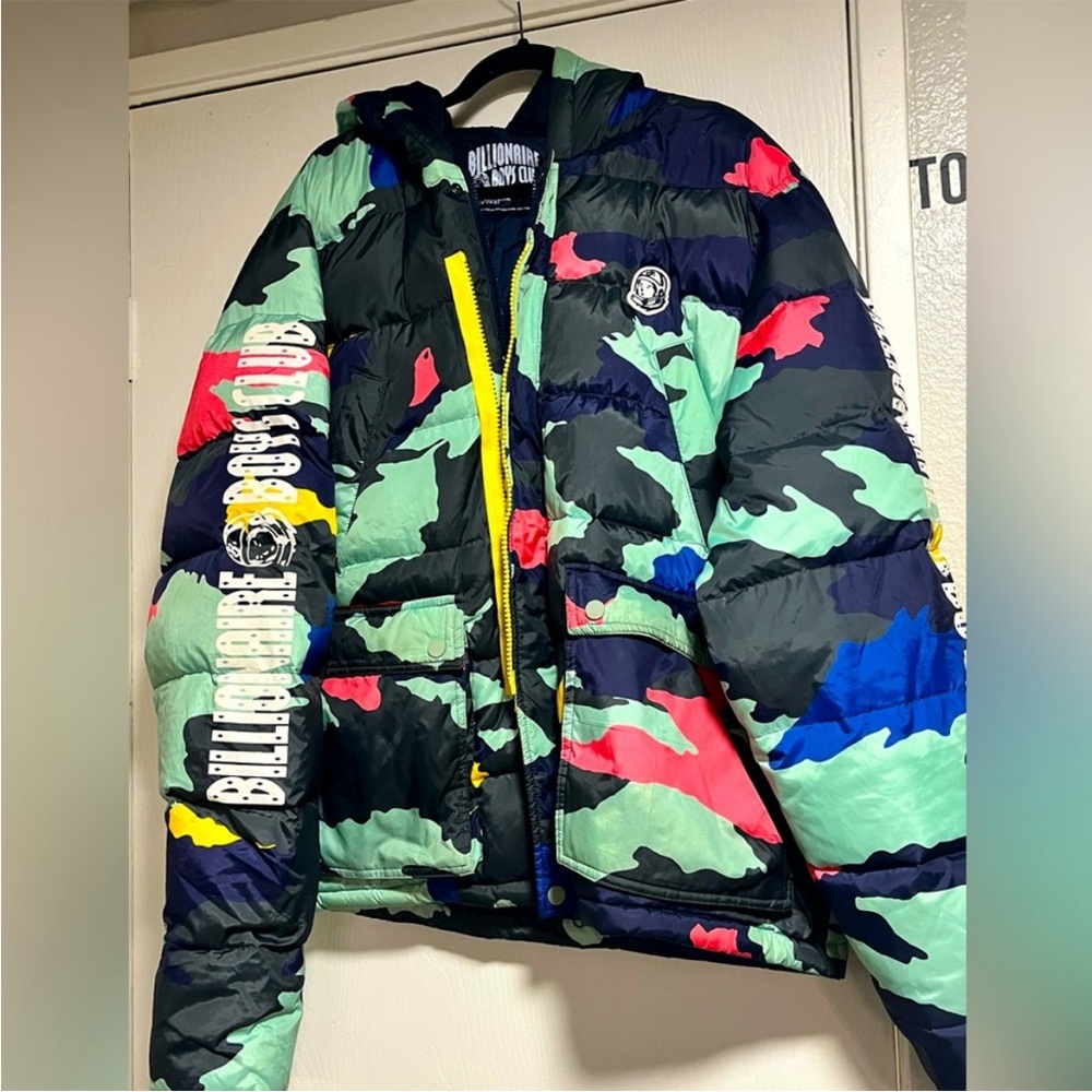 Billionaire Boys Club Multicolor Jacket with Yellow Accents